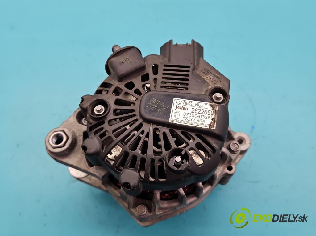 Hyundai I10 II 2013-2019 1.2 16V (G4LA) 87 HP manual 64 kW 1248 cm3 5- Alternator 37300-03355 (Alternátor)