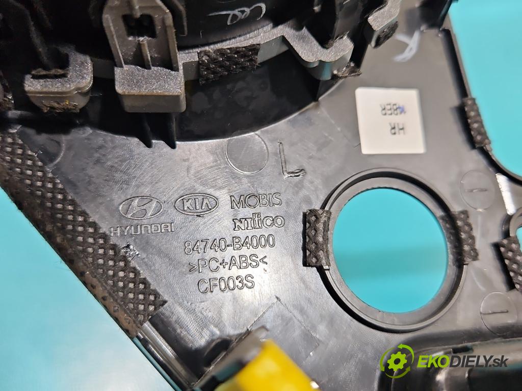 Hyundai I10 II 2013-2019 1.2 16V (G4LA) 87 HP manual 64 kW 1248 cm3 5- Mřížka: kúrenia stredová 84740-B4000 (Mriežka kúrenia (fukár))