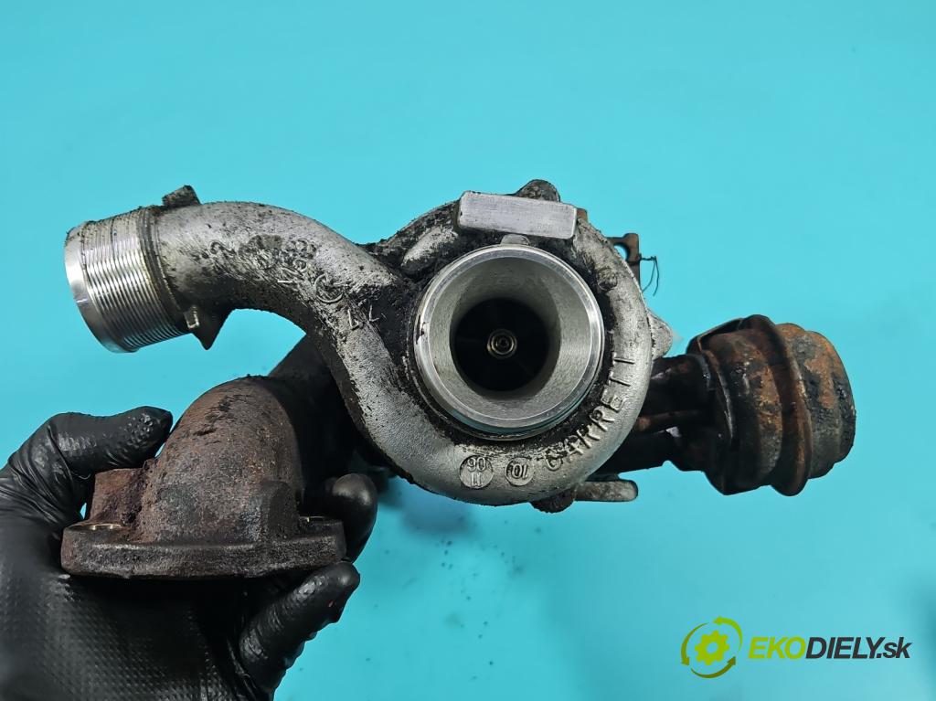 Fiat Croma II 2005-2010 1.9 jtd 120 hp manual 88 kW 1910 cm3 5- Turbodmychadlo 767835-1 (Kompletní turbodmychadlo)