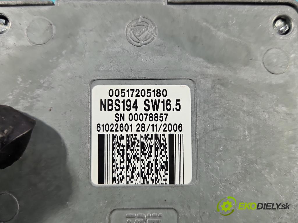 Fiat Croma II 2005-2010 1.9 jtd 120 HP manual 88 kW 1910 cm3 5- riadiaca jednotka motora 0281012961
