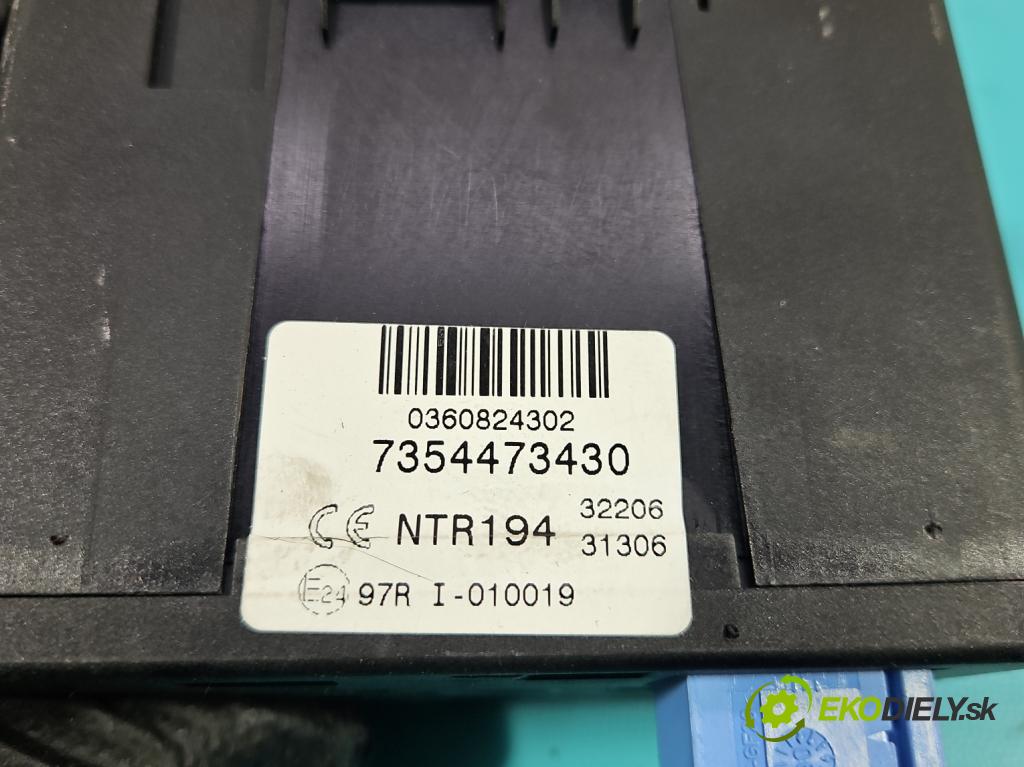 Fiat Croma II 2005-2010 1.9 jtd 120 HP manual 88 kW 1910 cm3 5- riadiaca jednotka motora 0281012961