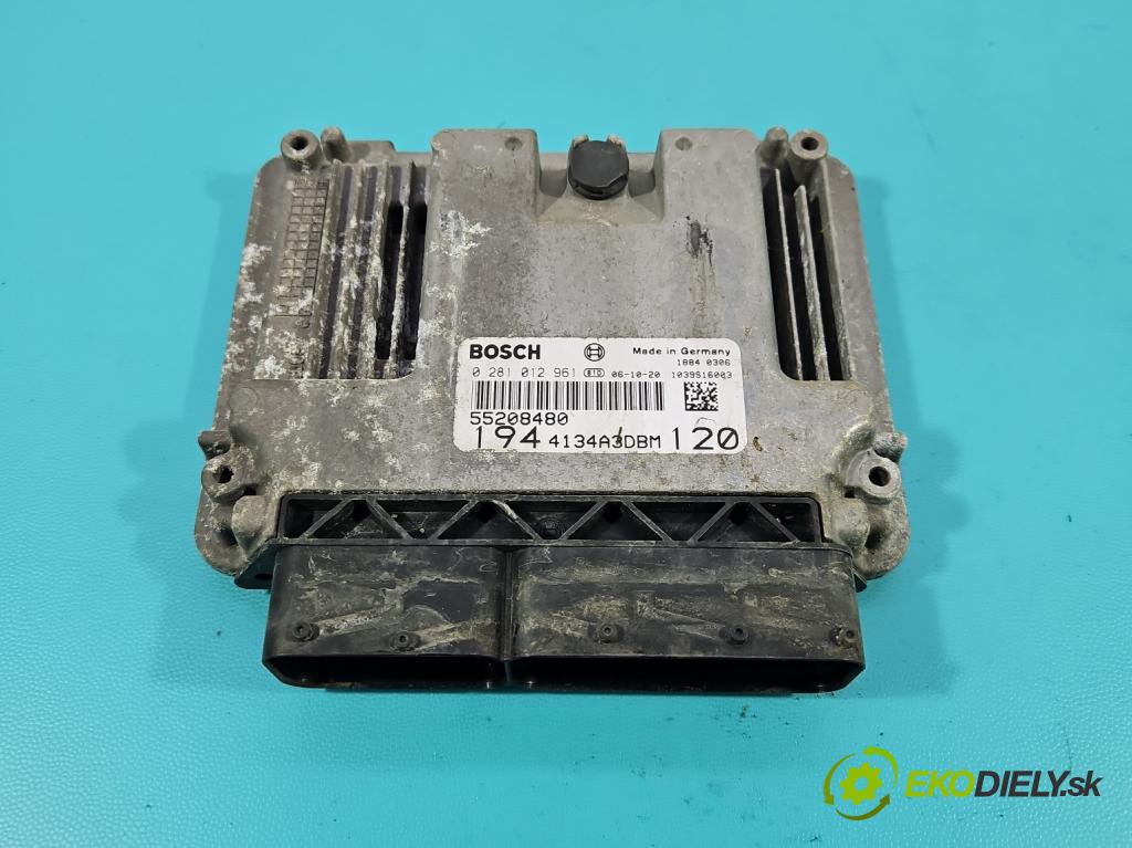 Fiat Croma II 2005-2010 1.9 jtd 120 HP manual 88 kW 1910 cm3 5- riadiaca jednotka motora 0281012961
