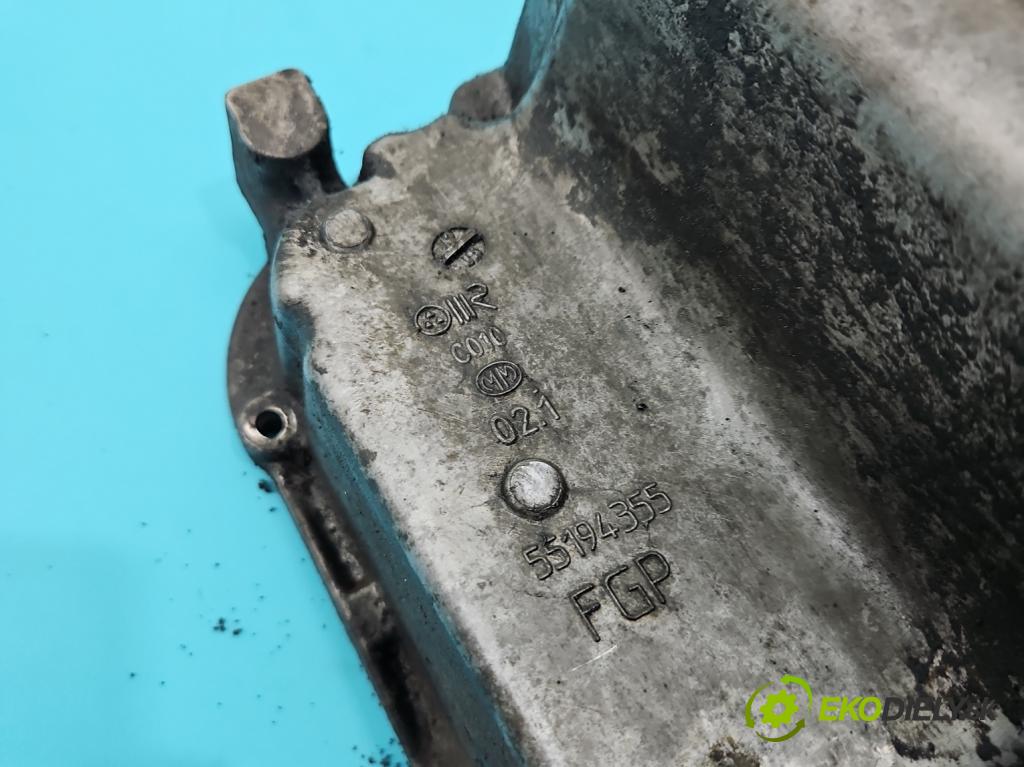 Fiat Croma II 2005-2010 1.9 jtd 120 HP manual 88 kW 1910 cm3 5- vaňa olejová 55194355 (Olejová vaňa)