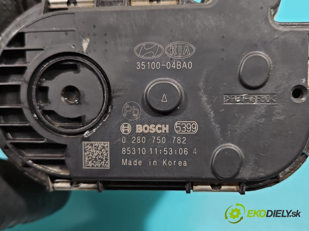 Hyundai I10 II 2013-2019 1.2 16V (G4LA) 87 HP manual 64 kW 1248 cm3 5- klapka 35100-04BA0 (Škrtiaca klapka)