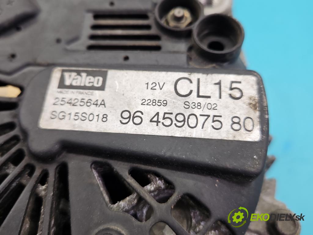 Peugeot 307 2.0 hdi 109 HP manual 80 kW 1997 cm3 5- Alternator 9645907580 (Alternátor)