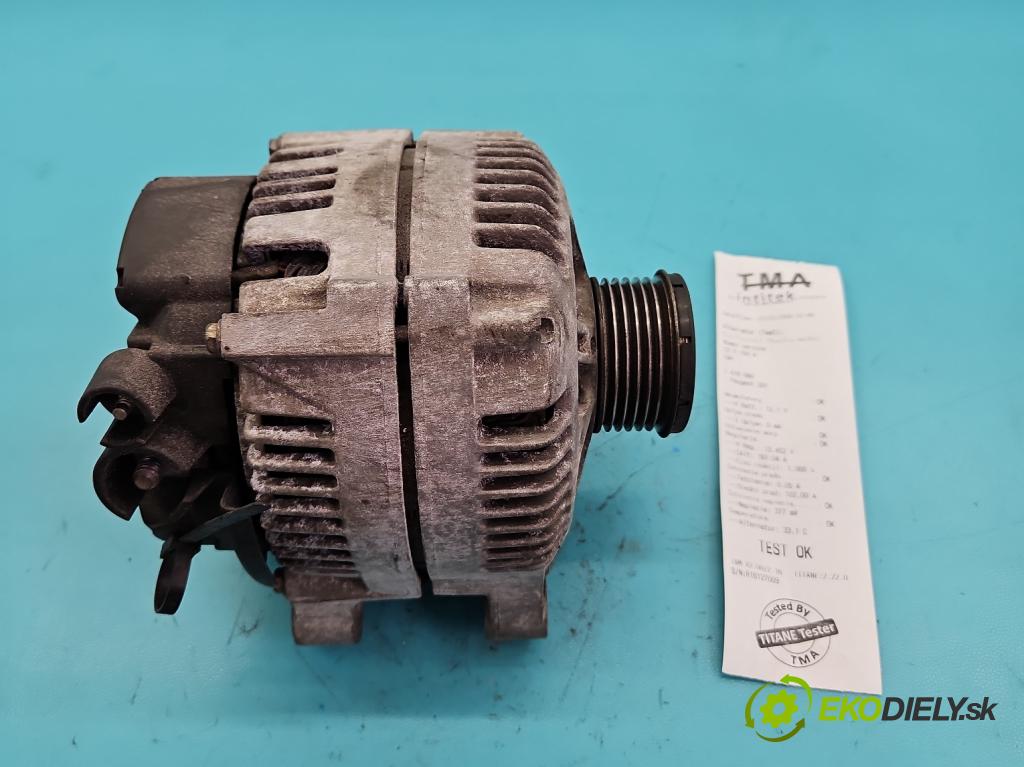 Peugeot 307 2.0 hdi 109 HP manual 80 kW 1997 cm3 5- Alternator 9645907580 (Alternátor)