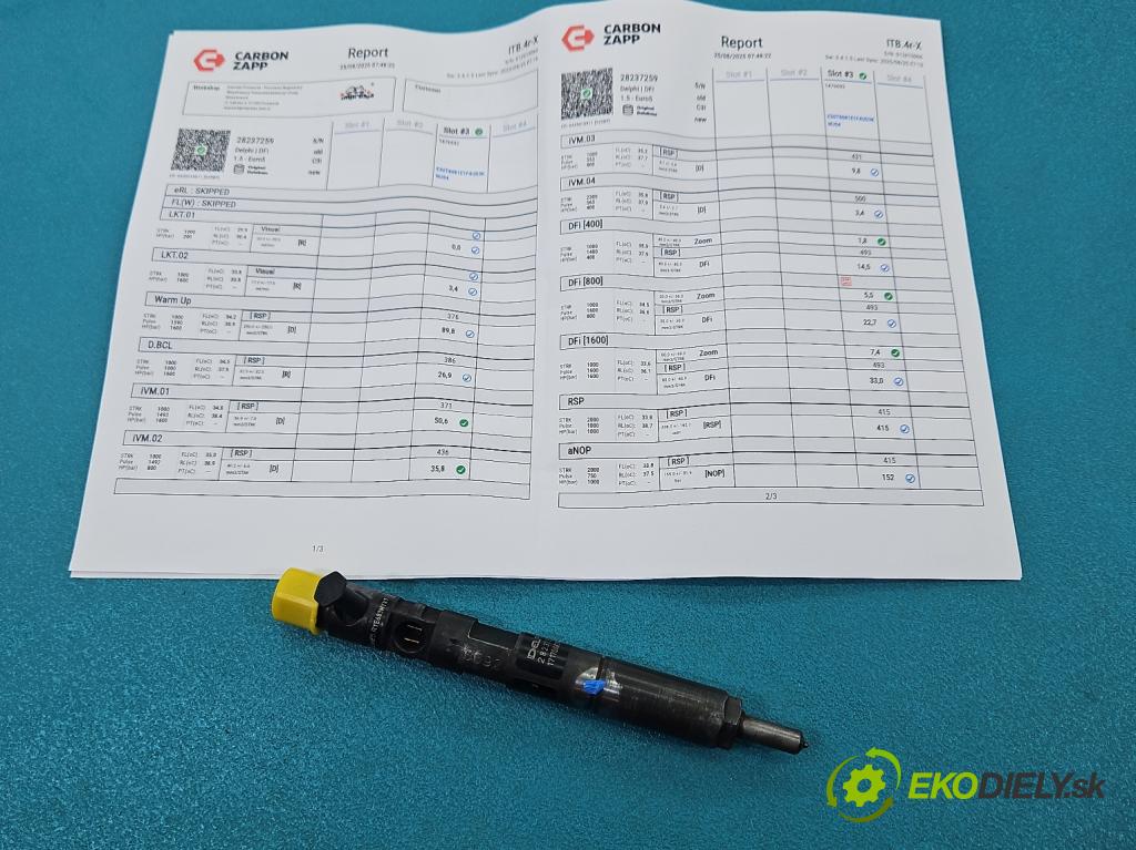 Renault Kangoo II 2008- 1.5 dci 90 HP manual 66 kW 1461 cm3 5- vstrek 28237259 (Vstrekovač paliva)