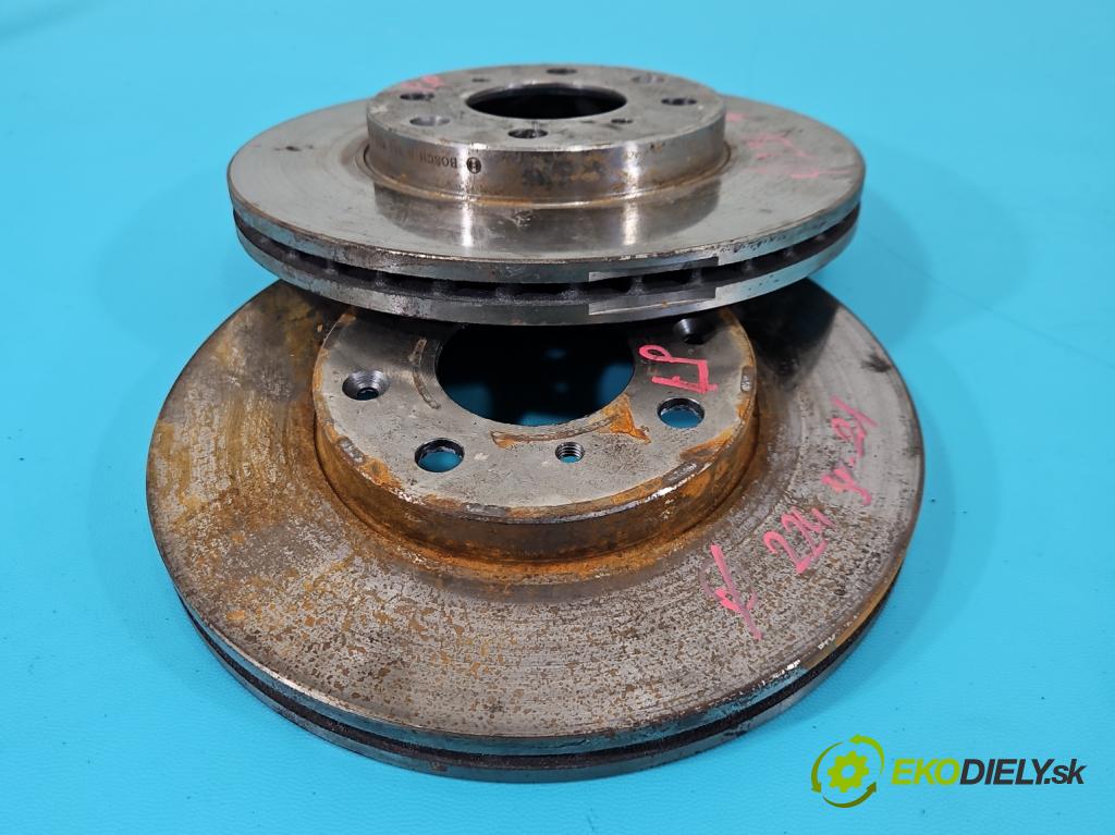 Honda Jazz II 2002-2008 1.3 83 HP manual 61 kW 1339 cm3 5- Štíty: brzdové predné