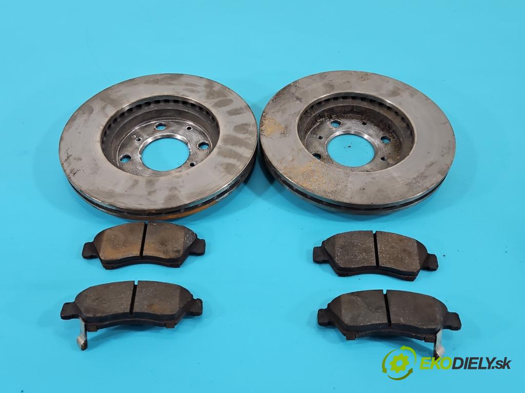 Honda Jazz II 2002-2008 1.3 83 HP manual 61 kW 1339 cm3 5- Štíty: brzdové predné