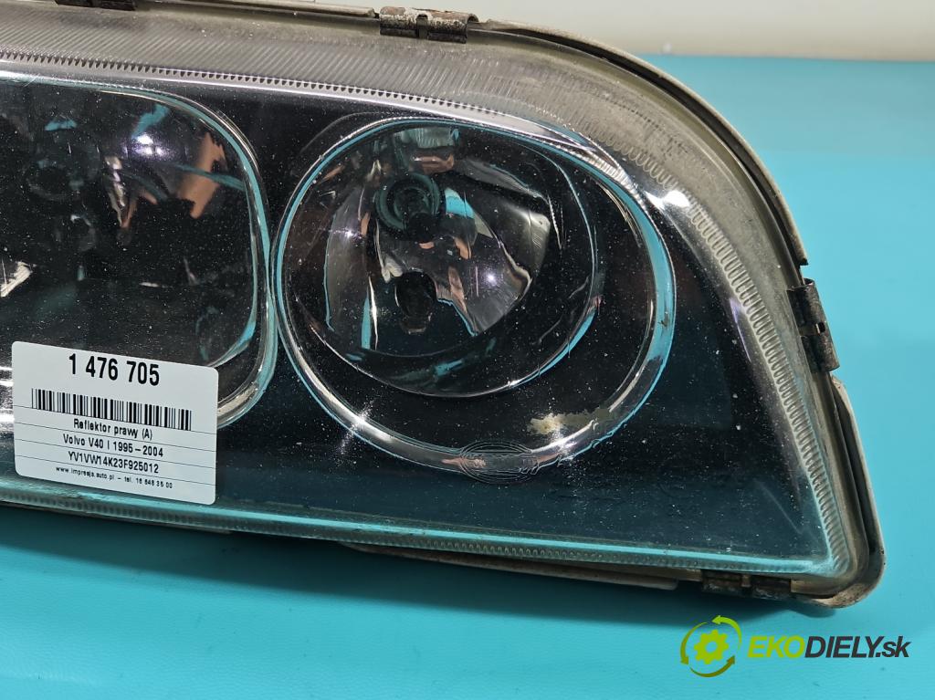 Volvo V40 I 1995-2004 1.8 16V 120 HP manual 88 kW 1783 cm3 5- Reflektor: pravý  (Svetlo predné pravé)