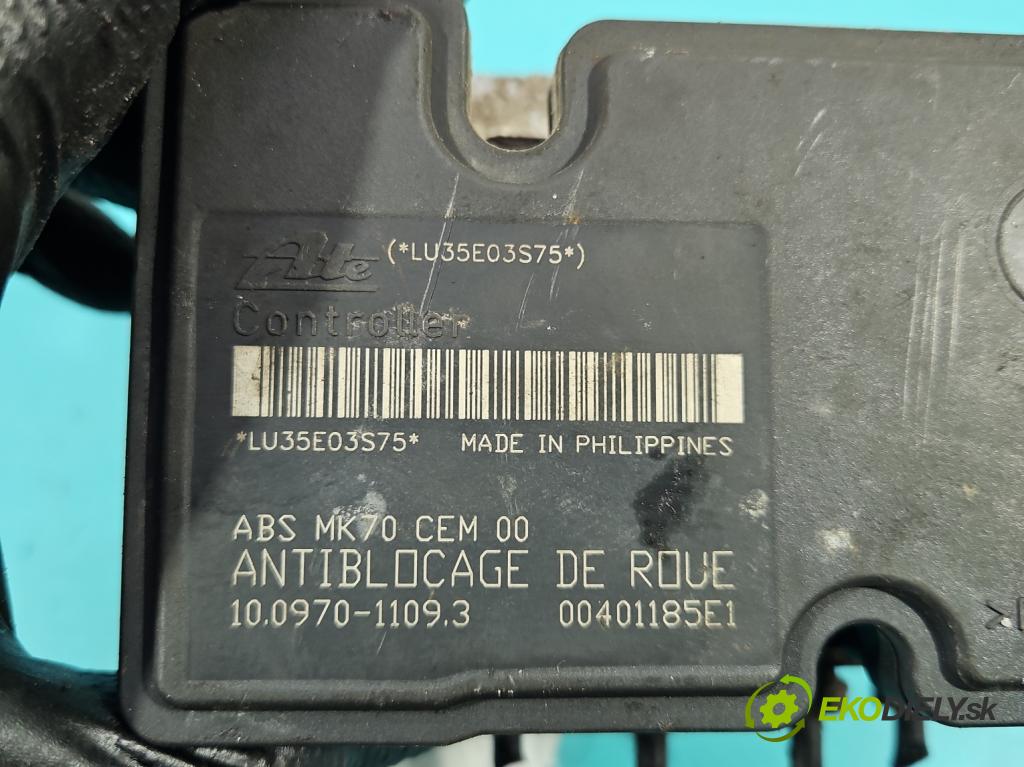 Citroen C3 I 2002-2009 1.4 hdi 68 HP manual 50 kW 1398 cm3 5- čerpadlo abs 9656493580 (Pumpa ABS)