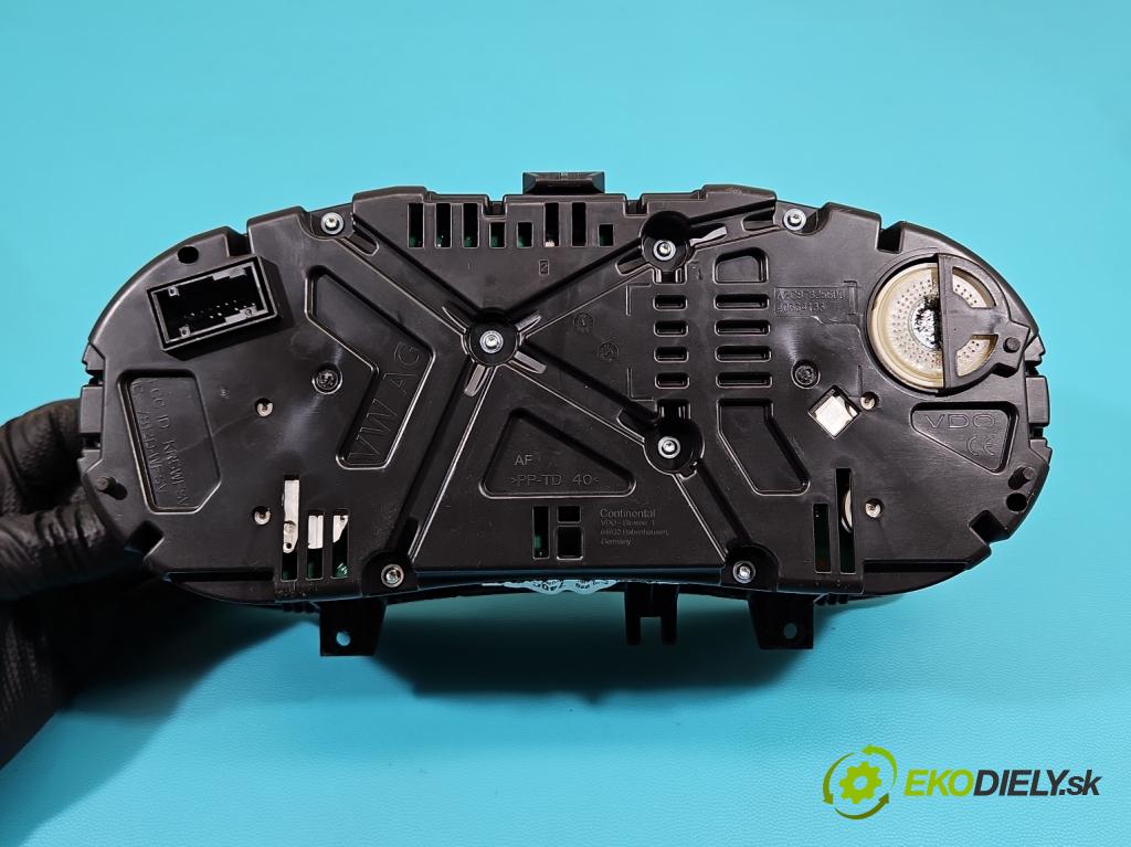 Skoda Fabia III 2014- 2021 1.0 TSI 95 HP manual 70 kW 999 cm3 5- prístrojovka/ budíky 6V0920740C (Prístrojová doska)