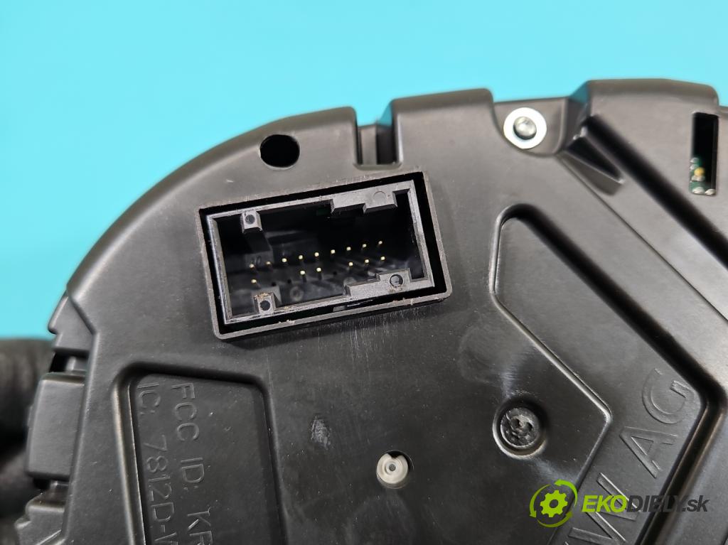 Skoda Fabia III 2014- 2021 1.0 TSI 95 HP manual 70 kW 999 cm3 5- prístrojovka/ budíky 6V0920740C (Prístrojová doska)