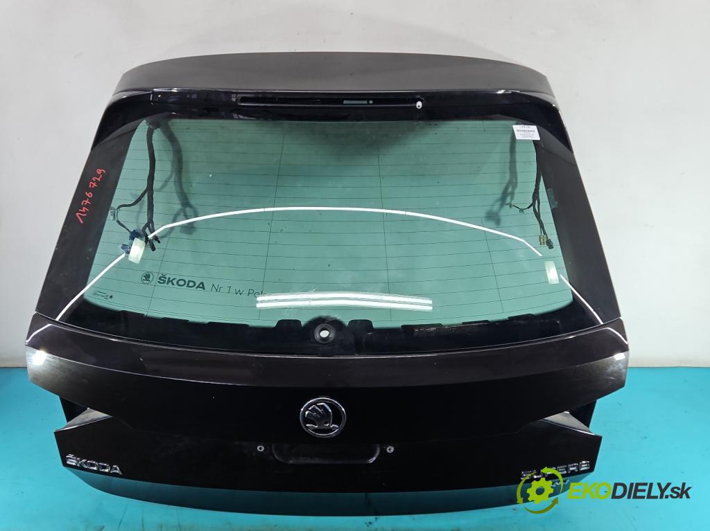 Skoda Superb III 2015-2024 2.0 TDI 190 hp automatic 140 kW 1968 cm3 5- zadní kufrové dveře  (Zadní kapota (kufr))