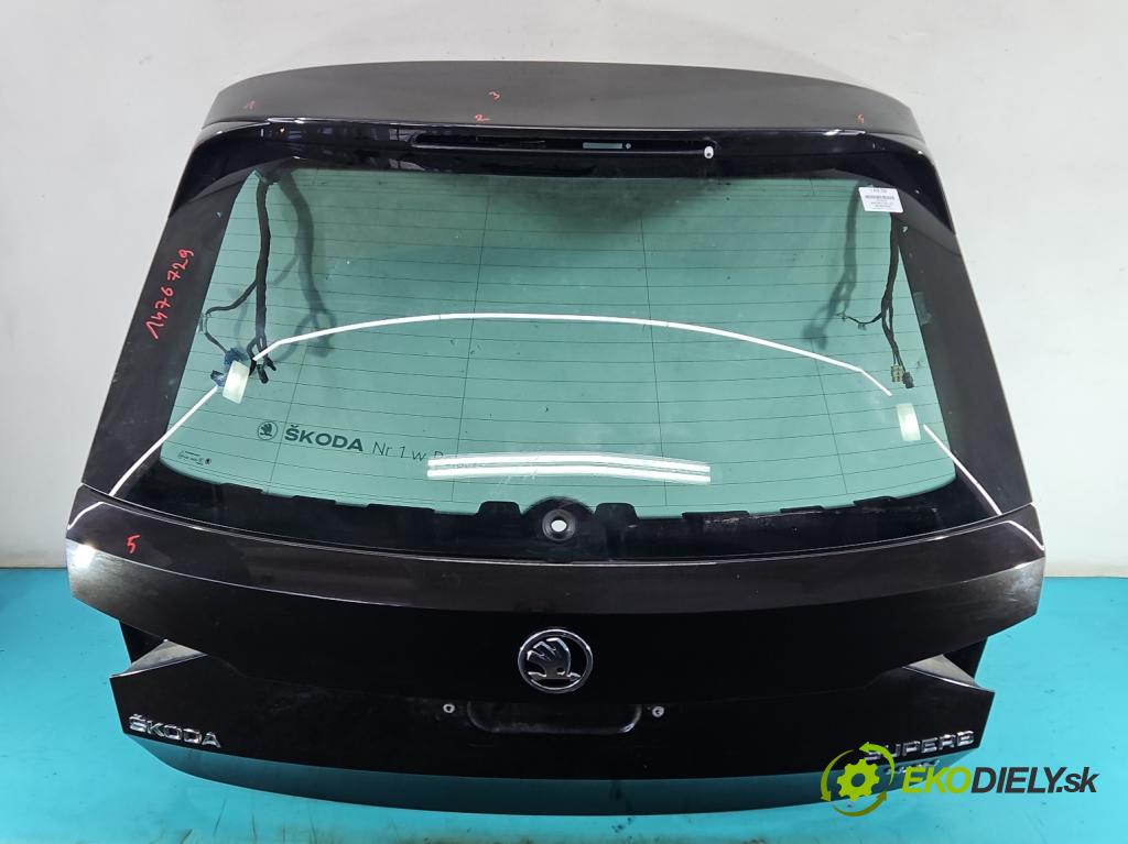 Skoda Superb III 2015-2024 2.0 TDI 190 hp automatic 140 kW 1968 cm3 5- zadní kufrové dveře  (Zadní kapota (kufr))