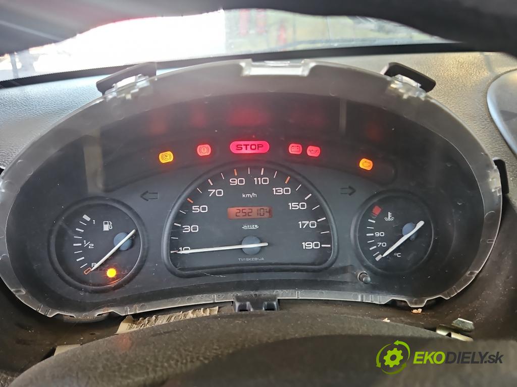 Peugeot 206 1.1 60 HP manual 44 kW 1124 cm3 3- prístrojovka/ budíky 9634960980 (Prístrojová doska)