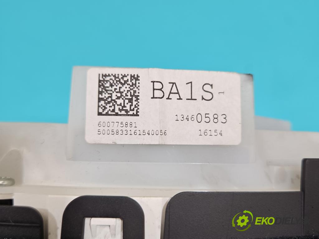 Opel Astra IV 2009-2015 1.4 T 140 HP manual 103 kW 1364 cm3 5- prístrojovka/ budíky 13460583 (Prístrojová doska)