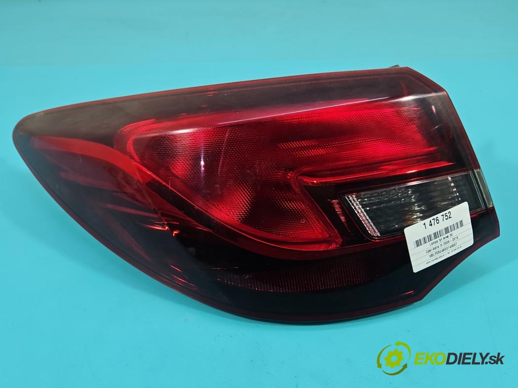 Opel Astra IV 2009-2015 1.4 T 140 hp manual 103 kW 1364 cm3 5- světlo zadní levé 25870153 (Klika dveří ostatní)