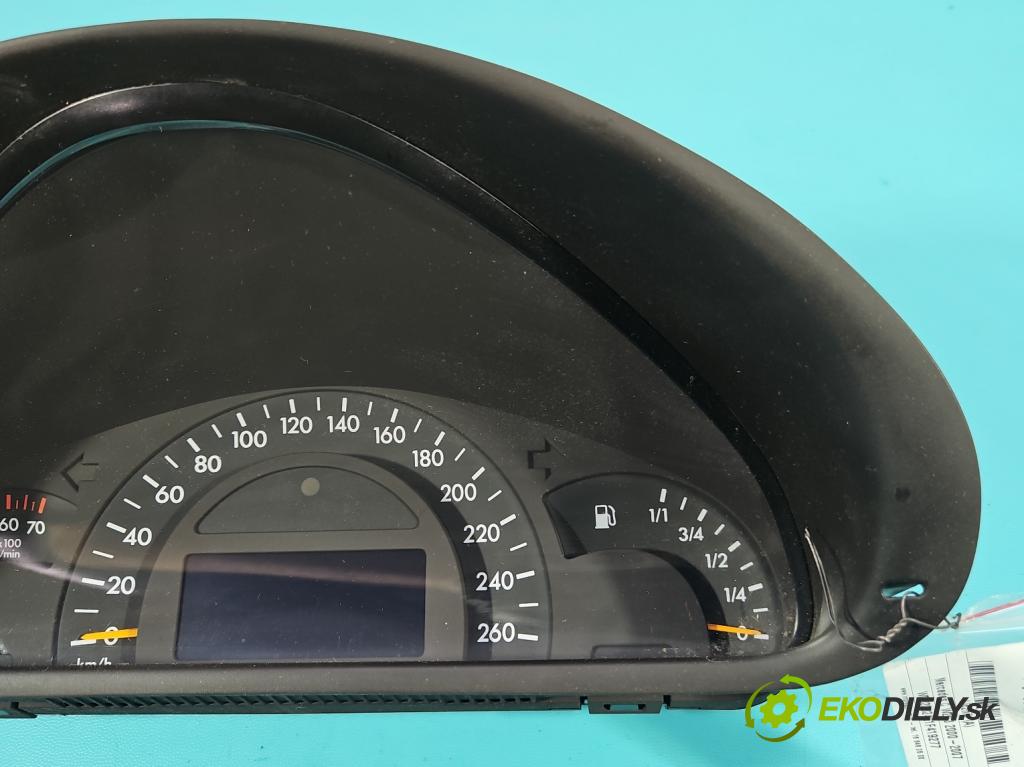 Mercedes C W203 2000-2007 1.8 kompressor 163 HP automatic 120 kW 1796 cm3 5- prístrojovka/ budíky A2035407611 (Prístrojová doska)