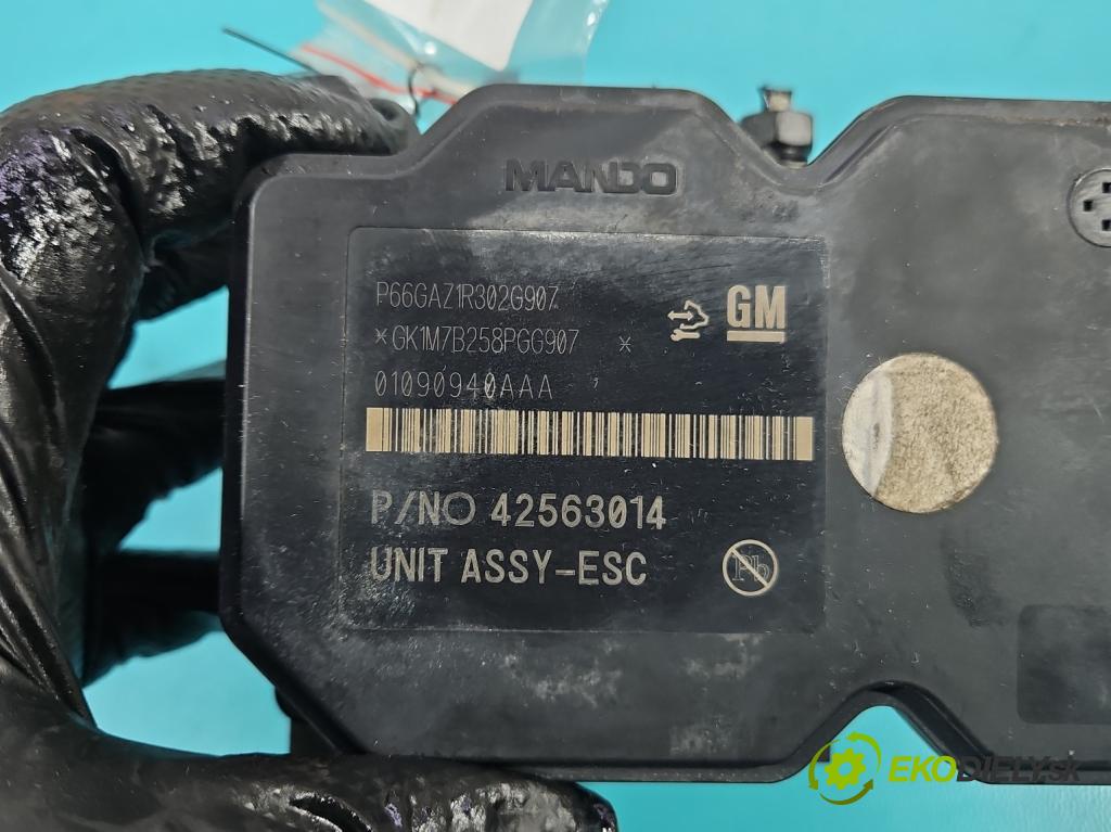 Opel Mokka A 2012-2019 1.6 cdti 136 HP automatic 100 kW 1598 cm3 5- čerpadlo abs 42563014 (Pumpa ABS)