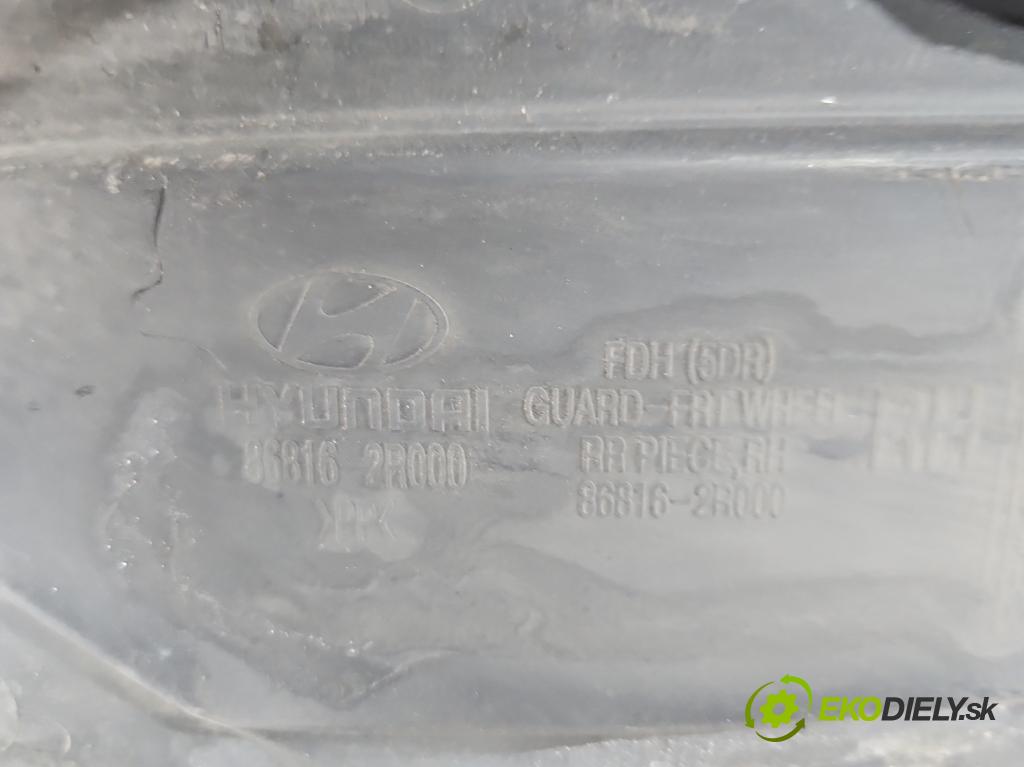 Hyundai I30 I 2007-2012 1.4 16V 109 hp manual 80,2 kW 1396 cm3 5- blatník: přední pravé 86816-2R000