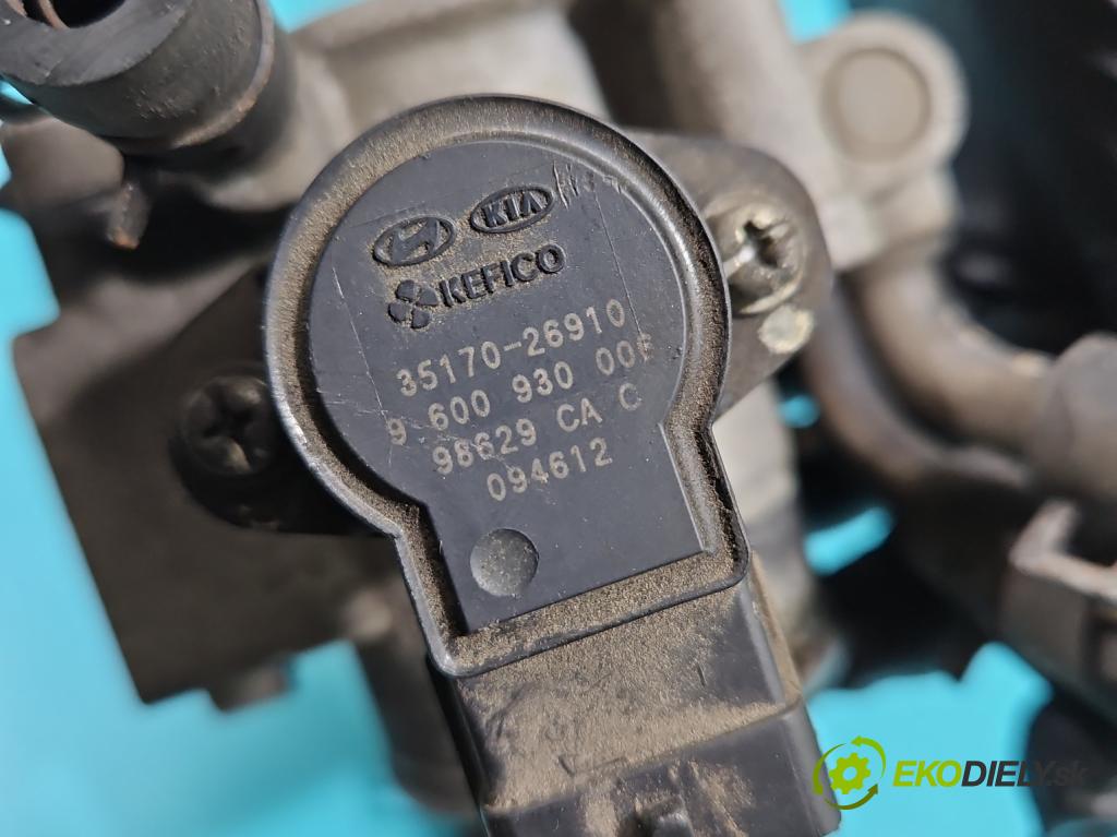 Hyundai I30 I 2007-2012 1.4 16V 109 HP manual 80,2 kW 1396 cm3 5- klapka 35170-26910 (Škrtiaca klapka)