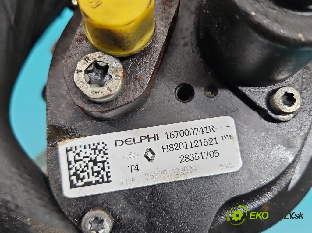 Renault Kangoo II 2008- 1.5 dci 90 hp manual 66 kW 1461 cm3 5- čerpadlo vstřikovací 167000741R (Vstřikovací čerpadlo)