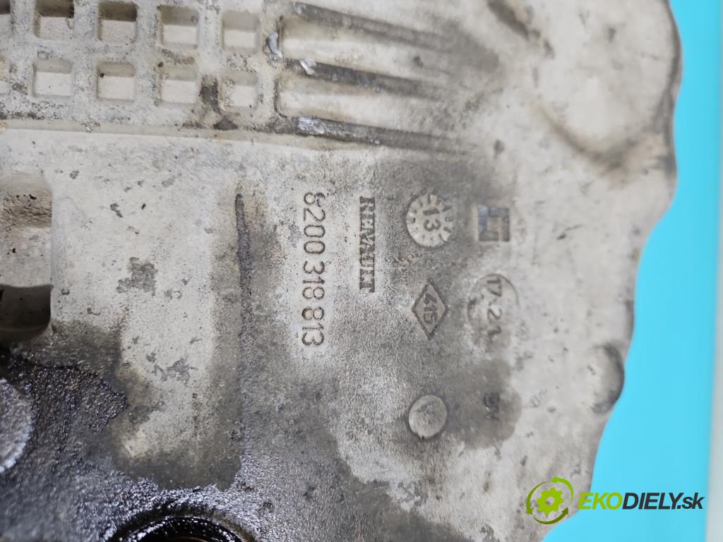 Renault Kangoo II 2008- 1.5 dci 90 HP manual 66 kW 1461 cm3 5- vaňa olejová 8200318813 (Olejová vaňa)