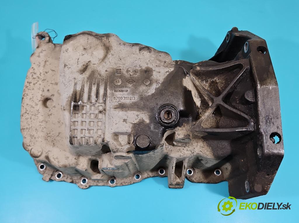 Renault Kangoo II 2008- 1.5 dci 90 HP manual 66 kW 1461 cm3 5- vaňa olejová 8200318813 (Olejová vaňa)