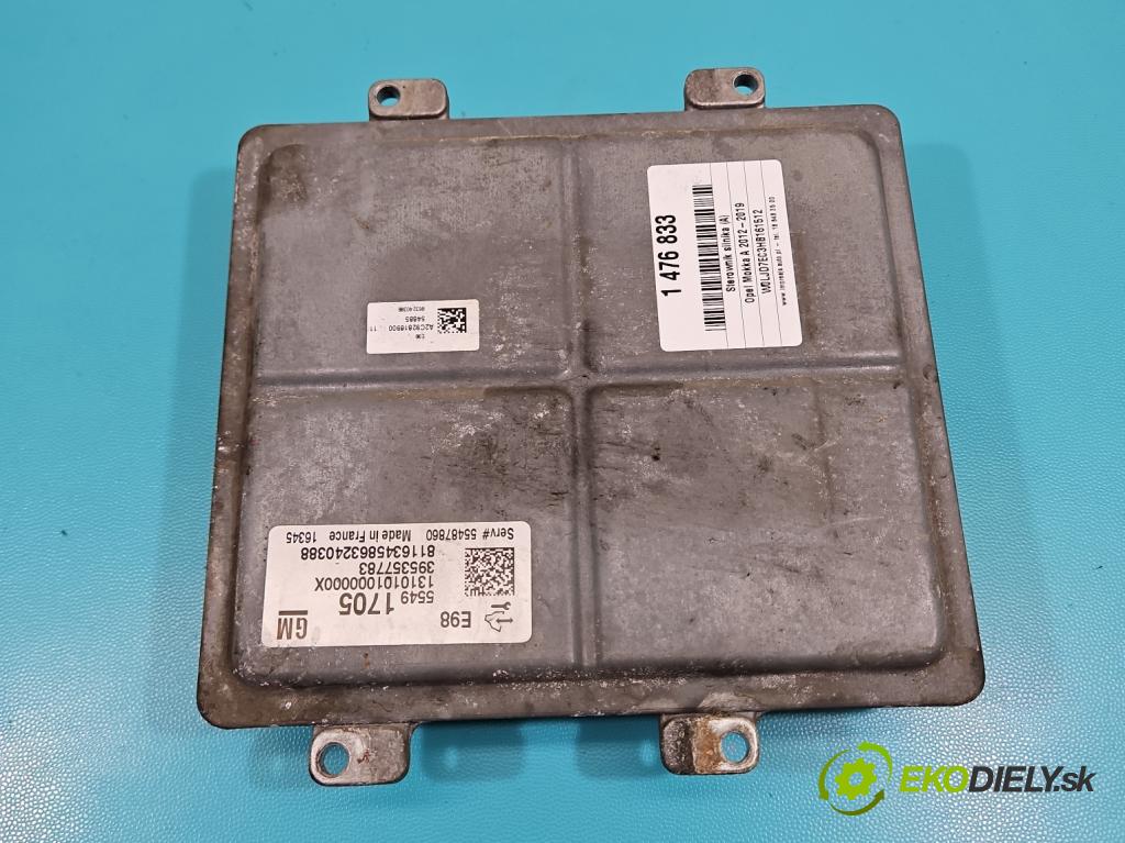 Opel Mokka A 2012-2019 1.6 cdti 136 HP automatic 100 kW 1598 cm3 5- riadiaca jednotka motora 55491705