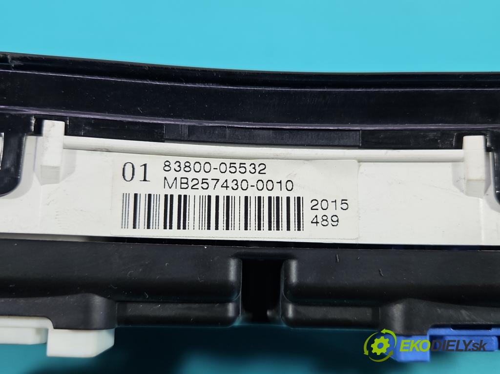 Toyota Avensis II T25 2003-2008 1.8 16V 129 HP manual 95 kW 1794 cm3 5- prístrojovka/ budíky 83800-05532 (Prístrojová doska)