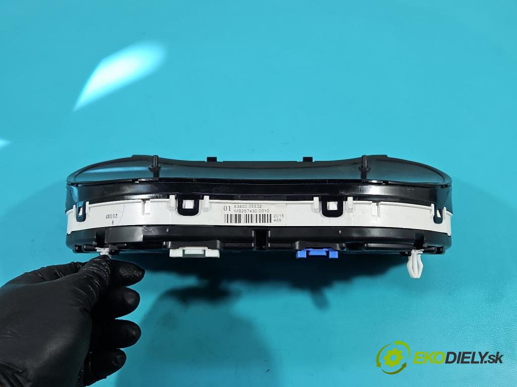 Toyota Avensis II T25 2003-2008 1.8 16V 129 HP manual 95 kW 1794 cm3 5- prístrojovka/ budíky 83800-05532 (Prístrojová doska)