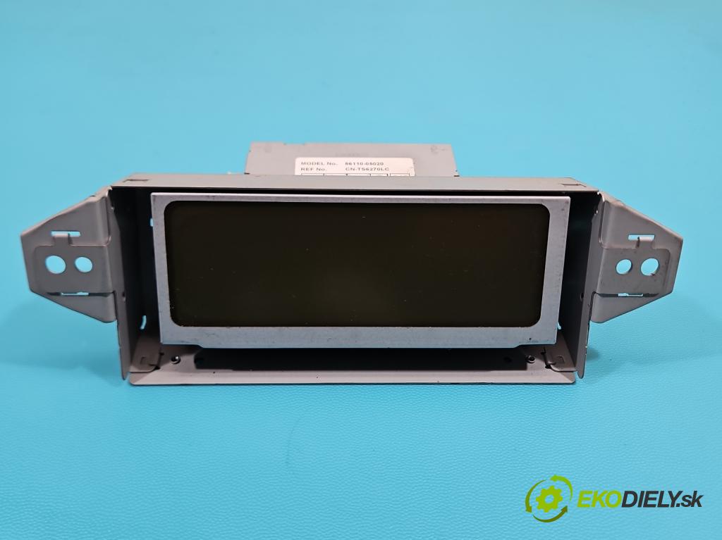 Toyota Avensis II T25 2003-2008 1.8 16V 129 HP manual 95 kW 1794 cm3 5- Zobrazit: 86110-05020 (Prístrojová doska)