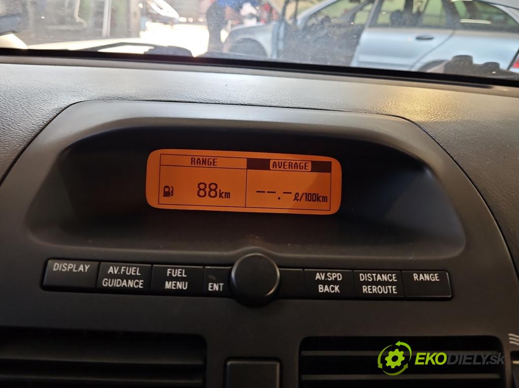 Toyota Avensis II T25 2003-2008 1.8 16V 129 HP manual 95 kW 1794 cm3 5- Zobrazit: 86110-05020 (Prístrojová doska)