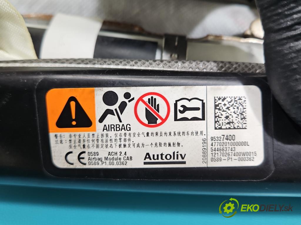 Opel Mokka A 2012-2019 1.6 cdti 136 HP automatic 100 kW 1598 cm3 5- clona ľavé 95327400