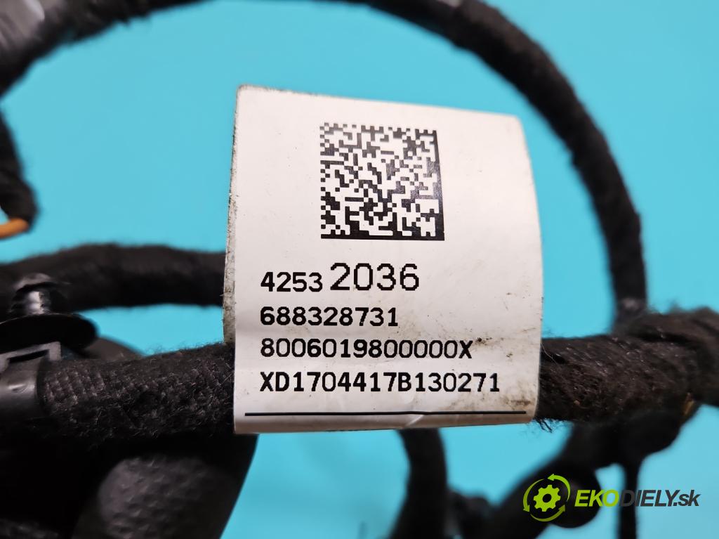 Opel Mokka A 2012-2019 1.6 cdti 136hp automatic 100 kW 1598 cm3 5- Balíček: kufrových dveří zadní 42532036
