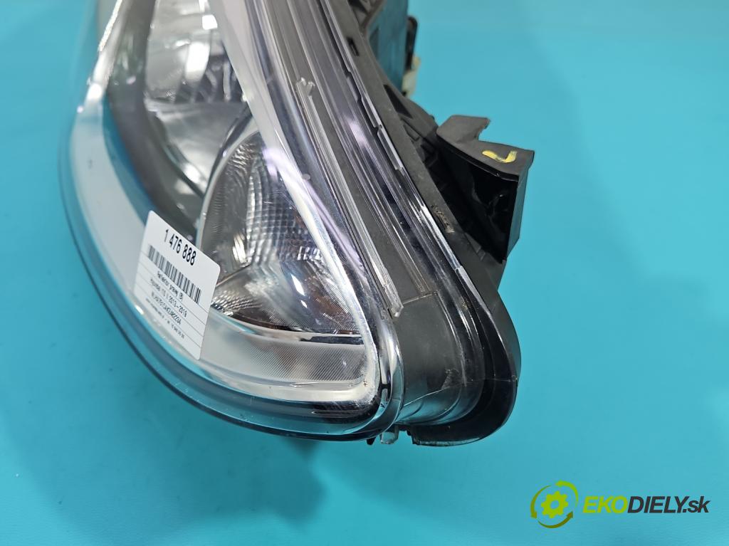 Hyundai I10 II 2013-2019 1.2 16V (G4LA) 87 HP manual 64 kW 1248 cm3 5- Reflektor: pravý 92102-B9000 (Svetlo predné pravé)