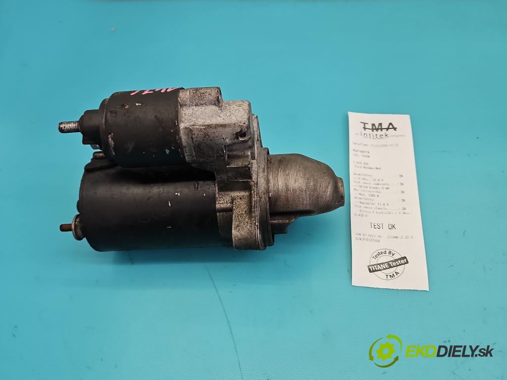 Ford Mondeo Mk4 2007-2014 1.6 16V 125 HP manual 92 kW 1596 cm3 5- štartér  (Štartér)