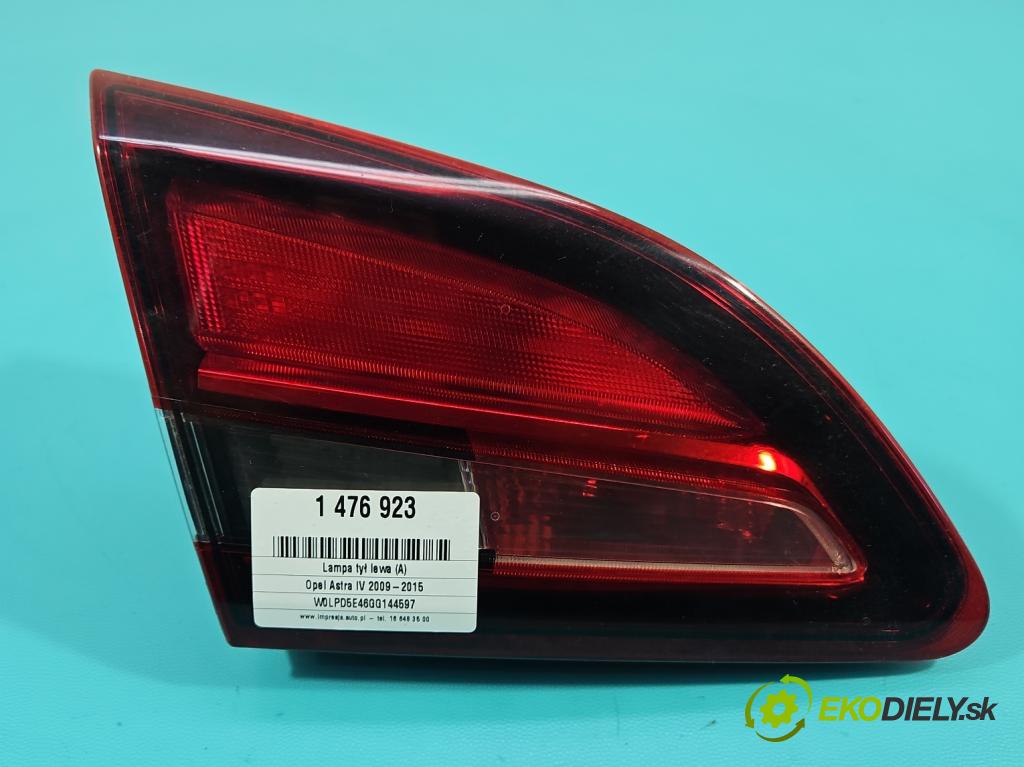 Opel Astra IV 2009-2015 1.4 T 140 hp manual 103 kW 1364 cm3 5- světlo zadní levé 90015154 (Klika dveří ostatní)