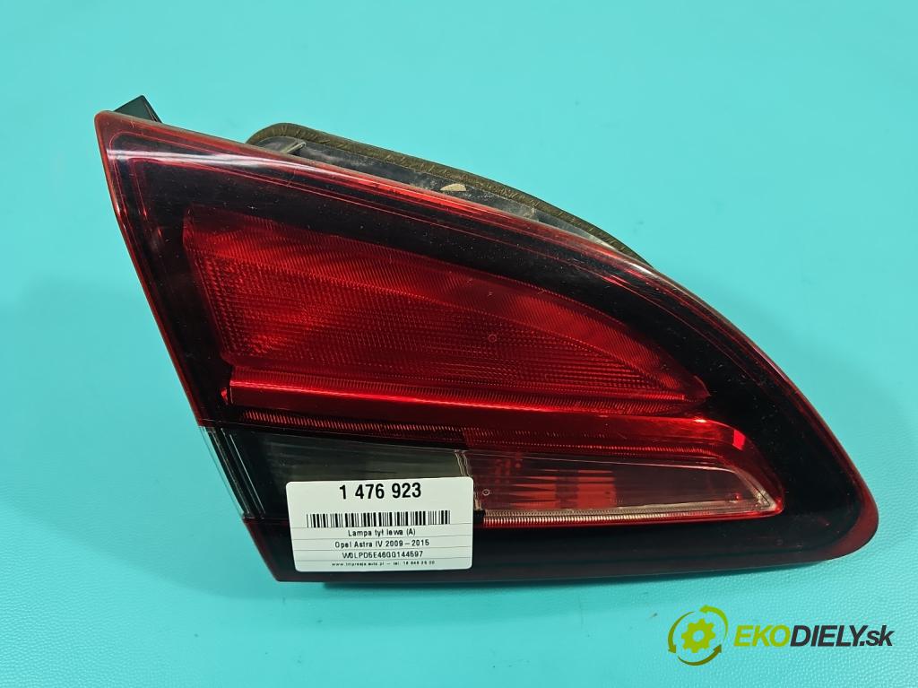 Opel Astra IV 2009-2015 1.4 T 140 hp manual 103 kW 1364 cm3 5- světlo zadní levé 90015154 (Klika dveří ostatní)