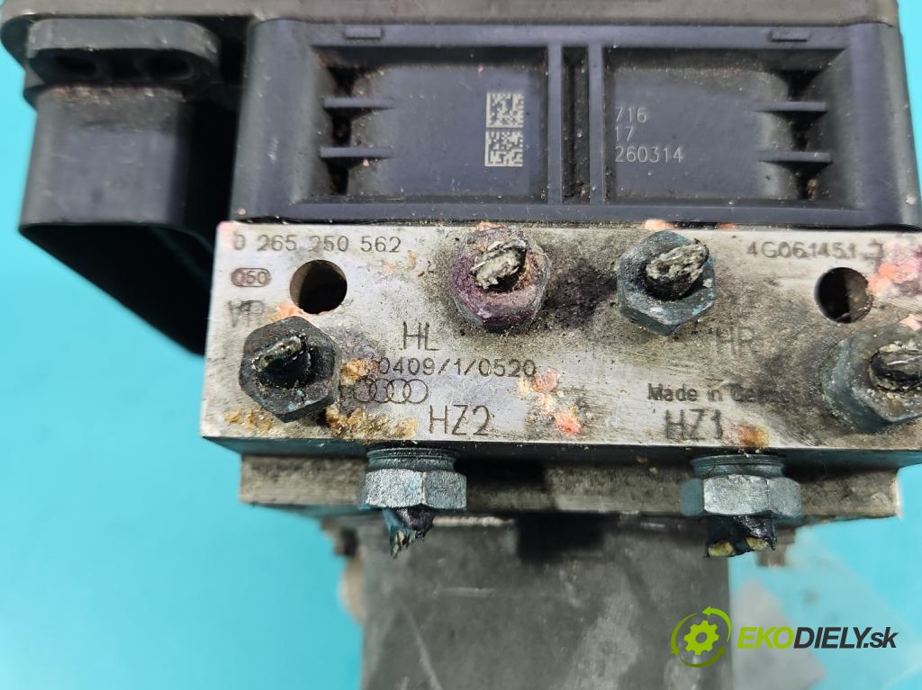 Audi A7 4G 2010-2018 4.0 V8 TFSI 420 hp automatic 309 kW 3993 cm3 5- čerpadlo abs 4G0907379L (Pumpa ABS)