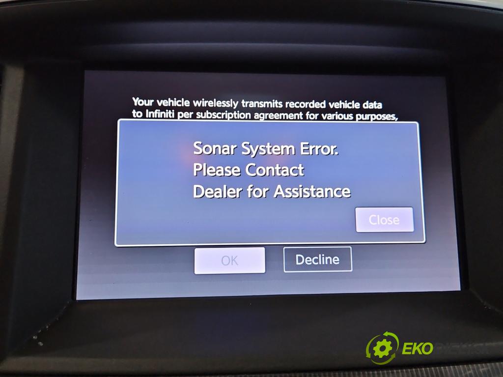 Infiniti QX60 2012- 3.5 V6 265KM automatic 195 kW 3498 cm3 5- Zobrazit: 283876GY0E (Prístrojová doska)