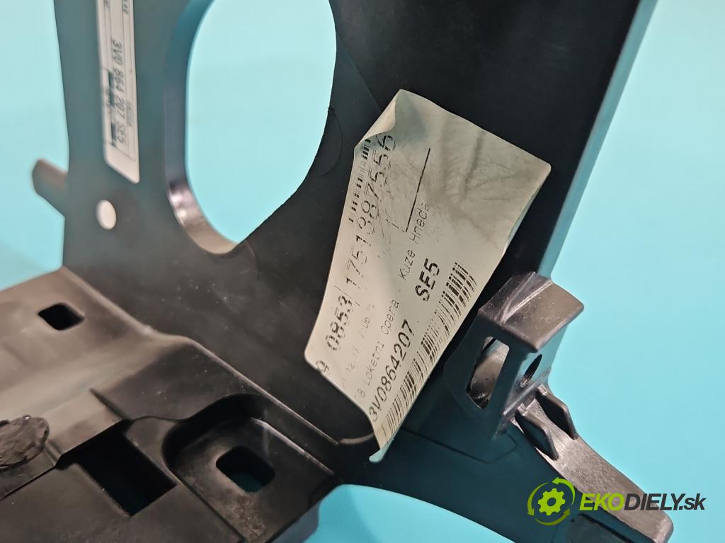 Skoda Superb III 2015-2024 2.0 TDI 190 HP automatic 140 kW 1968 cm3 5- operadlo 3V0864207 (Lakťová opierka)