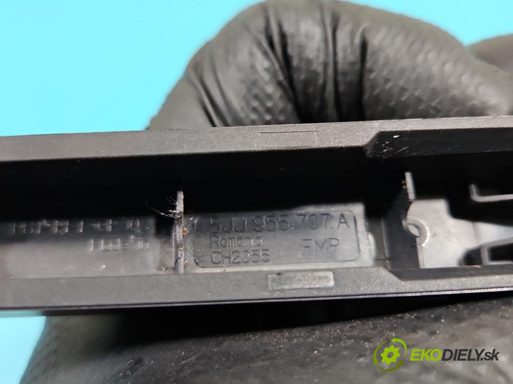 Skoda Superb III 2015-2024 2.0 TDI 190 HP automatic 140 kW 1968 cm3 5- rameno stieračov zadné 5JJ955707A