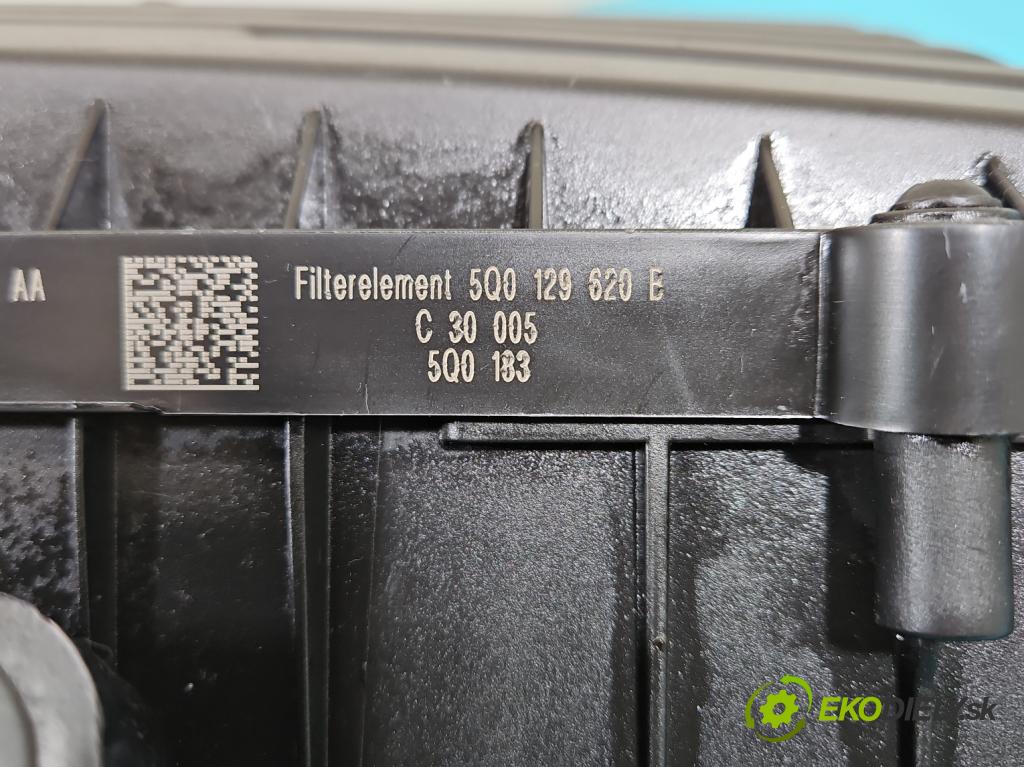 Skoda Superb III 2015-2024 2.0 TDI 190 HP automatic 140 kW 1968 cm3 5- obal filtra vzduchu 5Q0129607AA (Obal vzduchového filtra)