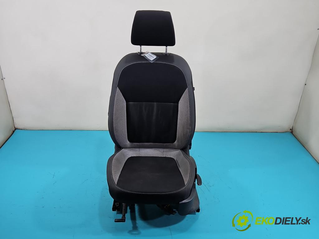 Skoda Fabia III 2014- 2021 1.0 TSI 95 HP manual 70 kW 999 cm3 5- Sedačka ľavý  (Sedadlo)