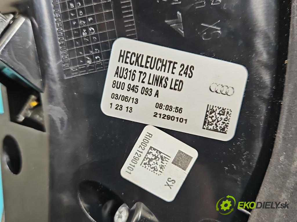 Audi Q3 2011-2018 2.0 tdi 177 HP automatic 130 kW 1968 cm3 5- svetlo / reflektor zadné ľavé 8U0945093A (Kľučka dverí ostatné)