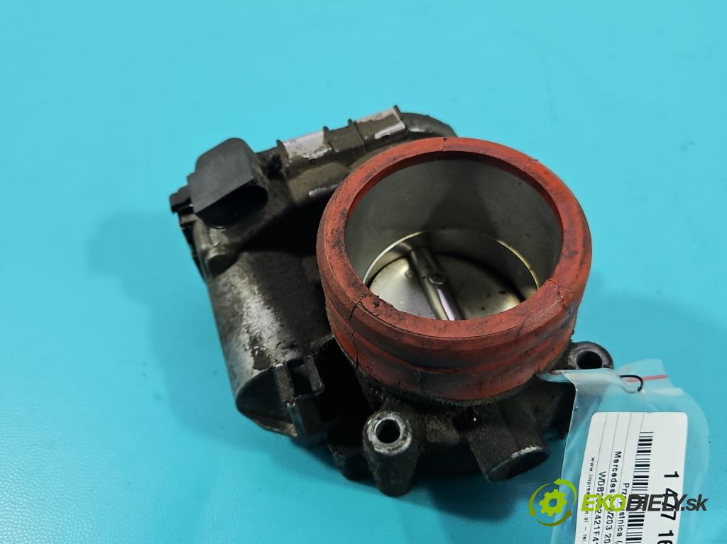 Mercedes C W203 2000-2007 1.8 kompressor 163 HP automatic 120 kW 1796 cm3 5- klapka 0280750076 (Škrtiaca klapka)