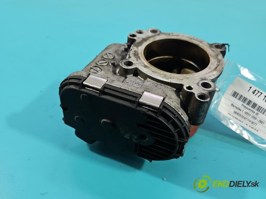 Mercedes C W203 2000-2007 1.8 kompressor 163 HP automatic 120 kW 1796 cm3 5- klapka 0280750076 (Škrtiaca klapka)