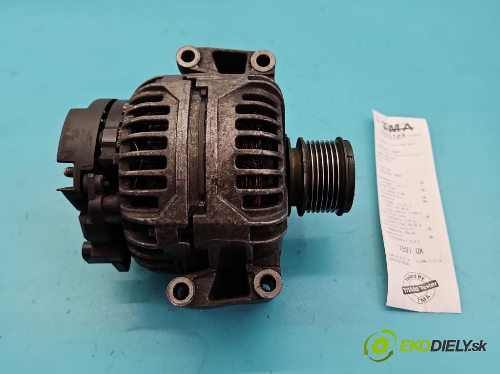 Mercedes C W203 2000-2007 1.8 kompressor 163 HP automatic 120 kW 1796 cm3 5- Alternator A2711540802 (Alternátor)